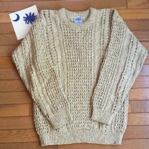 John Molly Cream Crewneck  Sweater (P01)